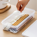 BOKUMI - Kotak Kontainer Tempat Penyimpanan Toples Kulkas Fridge Food Storage Container Organizer Box Serbaguna dengan Saringan Drainer