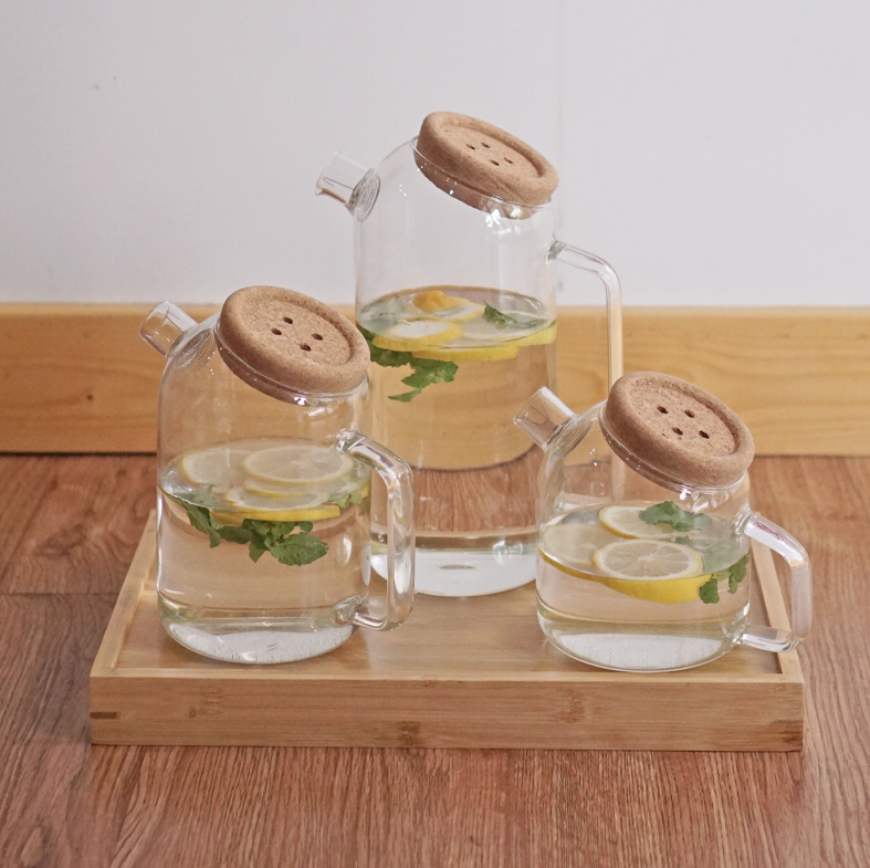 BOSHI - Teko Kaca Pitcher Tahan Panas Untuk Teh / Jus / Air Panas