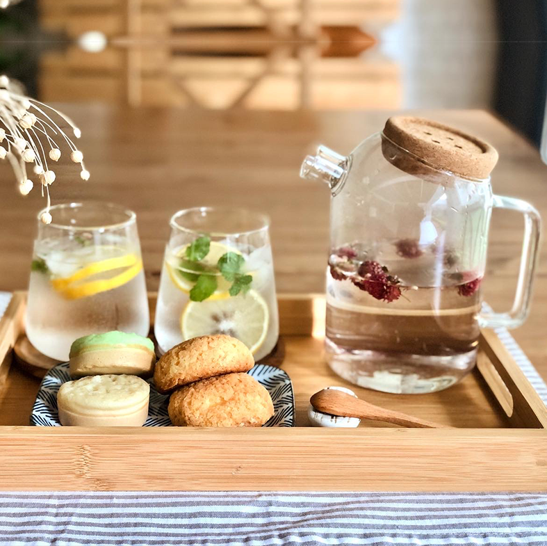 BOSHI - Teko Kaca Pitcher Tahan Panas Untuk Teh / Jus / Air Panas