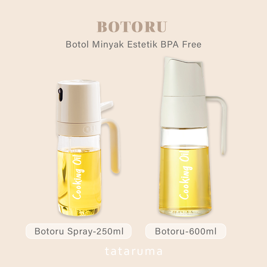 BOTORU - Botol Minyak Kecap Cuka Estetik BPA Free