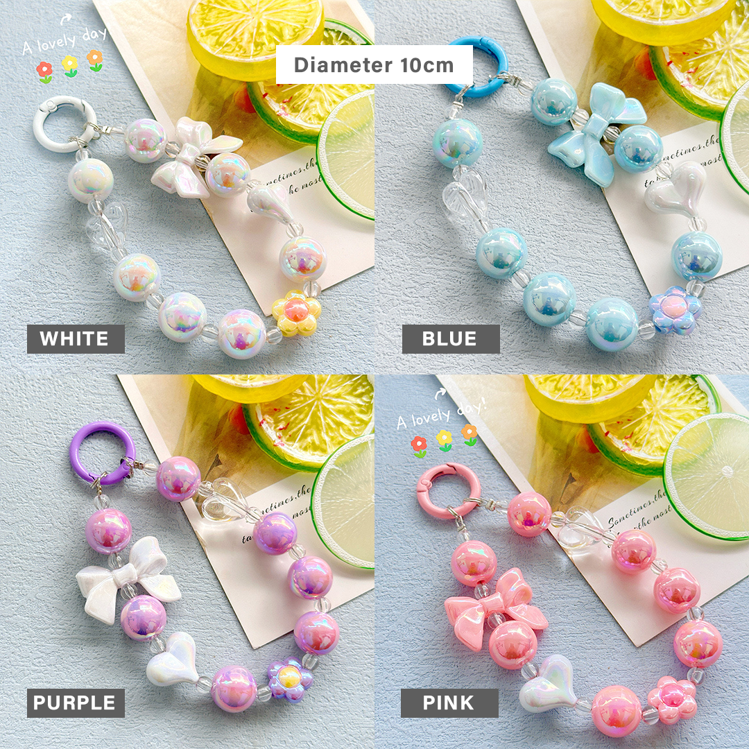 CHIBI - Charm Tumbler Gantungan Botol Minum Ribbon & Flower