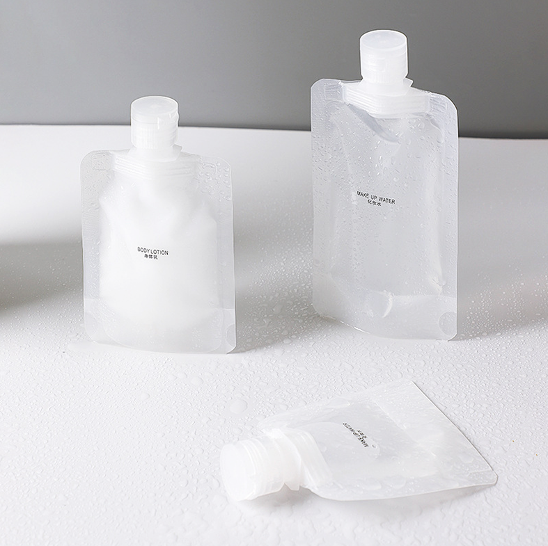 CHIKKU - Plastik Refill Travel Antibocor Sabun Shampoo Lotion Kosmetik Skincare