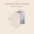 NEW CHOPPU - Talenan Premium 2 Sisi dengan Pengasah Pisau Anti Bakteri Cutting Chopping Board