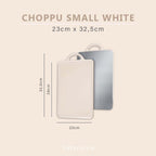 NEW CHOPPU - Talenan Premium 2 Sisi dengan Pengasah Pisau Anti Bakteri Cutting Chopping Board
