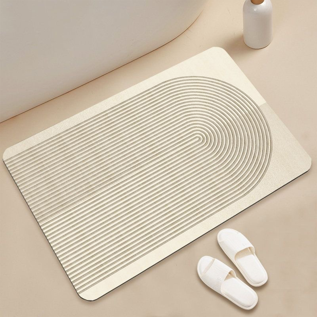 DAIA - Keset Penyerap Air Diatomite Kamar Mandi Dapur Lembut Anti Slip
