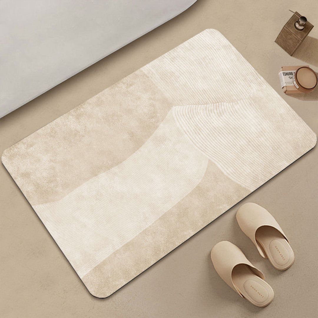 DAIA - Keset Penyerap Air Diatomite Kamar Mandi Dapur Lembut Anti Slip