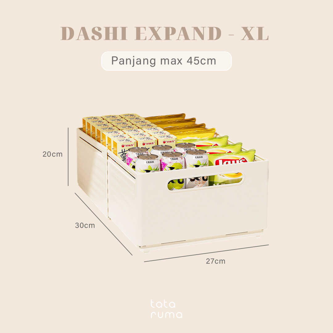 DASHI EXPAND - Drawers Organizer Adjustable Kotak Penyimpanan Partisi Sekat Lepas Pasang