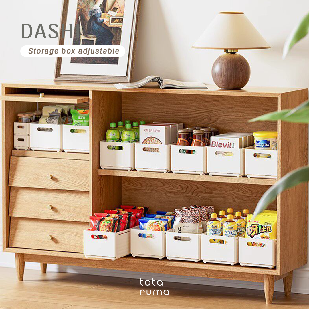DASHI EXPAND - Drawers Organizer Adjustable Kotak Penyimpanan Partisi Sekat Lepas Pasang