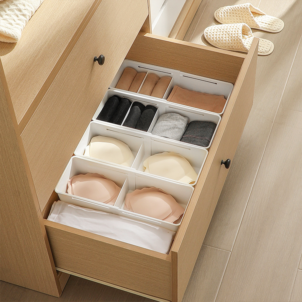 DASHI EXPAND - Drawers Organizer Adjustable Kotak Penyimpanan Partisi Sekat Lepas Pasang