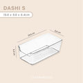DASHI CLEAR SATUAN - Drawer Organizer Kotak Penyimpanan Sekat Divider