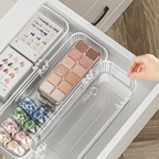 DASHI EXPAND CLEAR - Drawers Organizer Adjustable Kotak Penyimpanan Laci Panjang Pendek Bisa Diatur Pembatas Divider