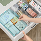 DASHI EXPAND CLEAR - Drawers Organizer Adjustable Kotak Penyimpanan Laci Panjang Pendek Bisa Diatur Pembatas Divider