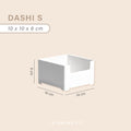 DASHI WHITE SATUAN - Drawer Organizer Kotak Penyimpanan Sekat Divider Laci