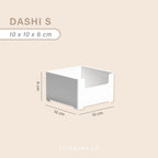 DASHI WHITE SATUAN - Drawer Organizer Kotak Penyimpanan Sekat Divider Laci