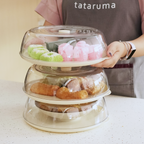 NEW DOMU - Food Cover Penutup Makanan Stackable Tumpuk Anti Debu