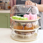 NEW DOMU - Food Cover Penutup Makanan Stackable Tumpuk Anti Debu