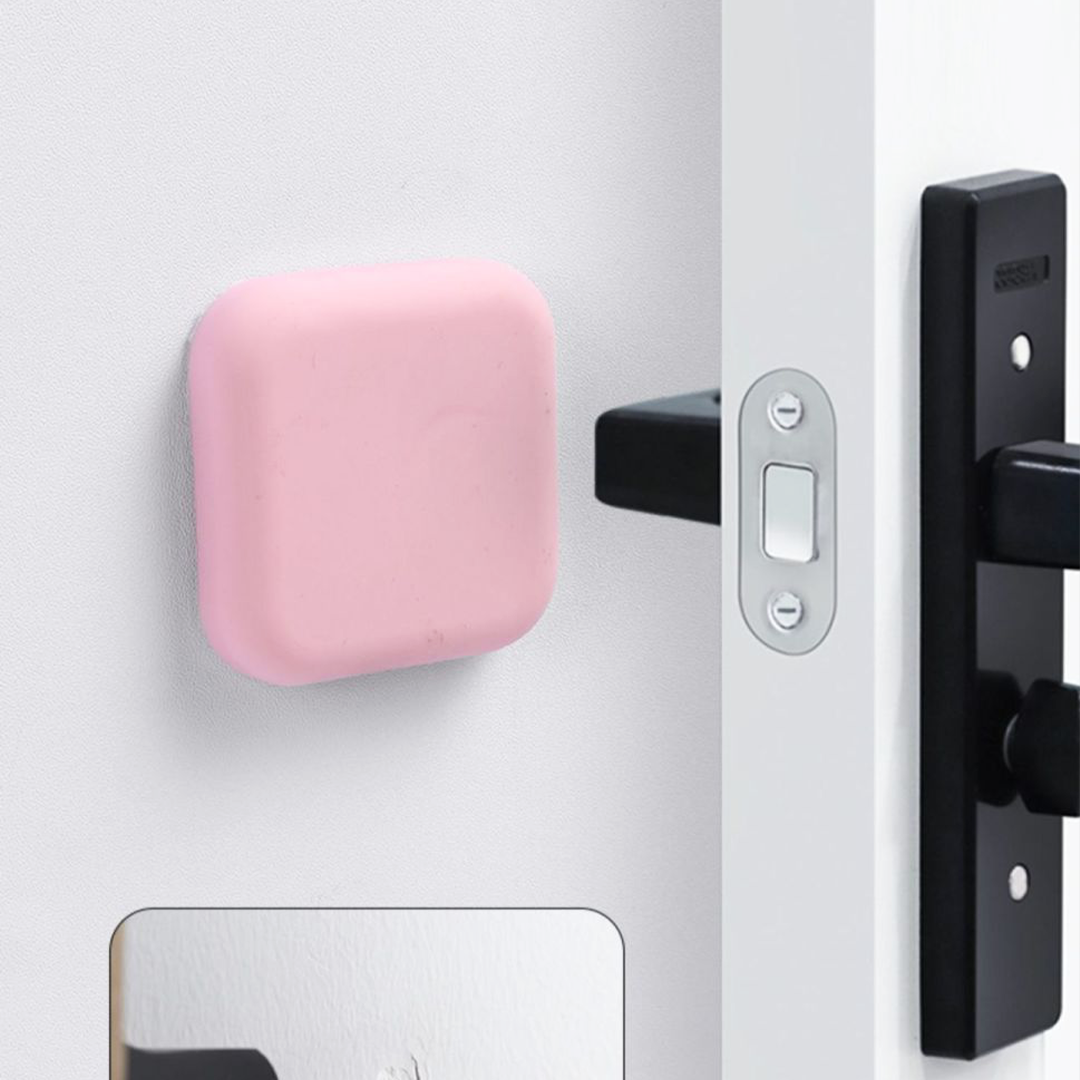 DORO - Door Stopper Bantalan Ganjal Pintu Pelindung Pengaman Pintu Dinding Tembok Lemari Karet Silikon