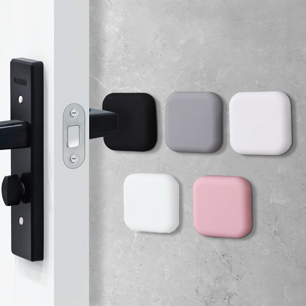 DORO - Door Stopper Bantalan Ganjal Pintu Pelindung Pengaman Pintu Dinding Tembok Lemari Karet Silikon