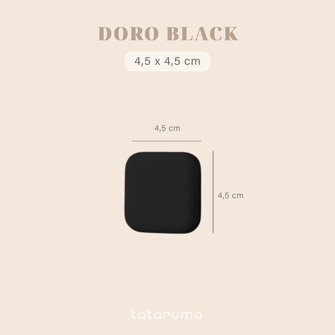 DORO - Door Stopper Bantalan Ganjal Pintu Pelindung Pengaman Pintu Dinding Tembok Lemari Karet Silikon