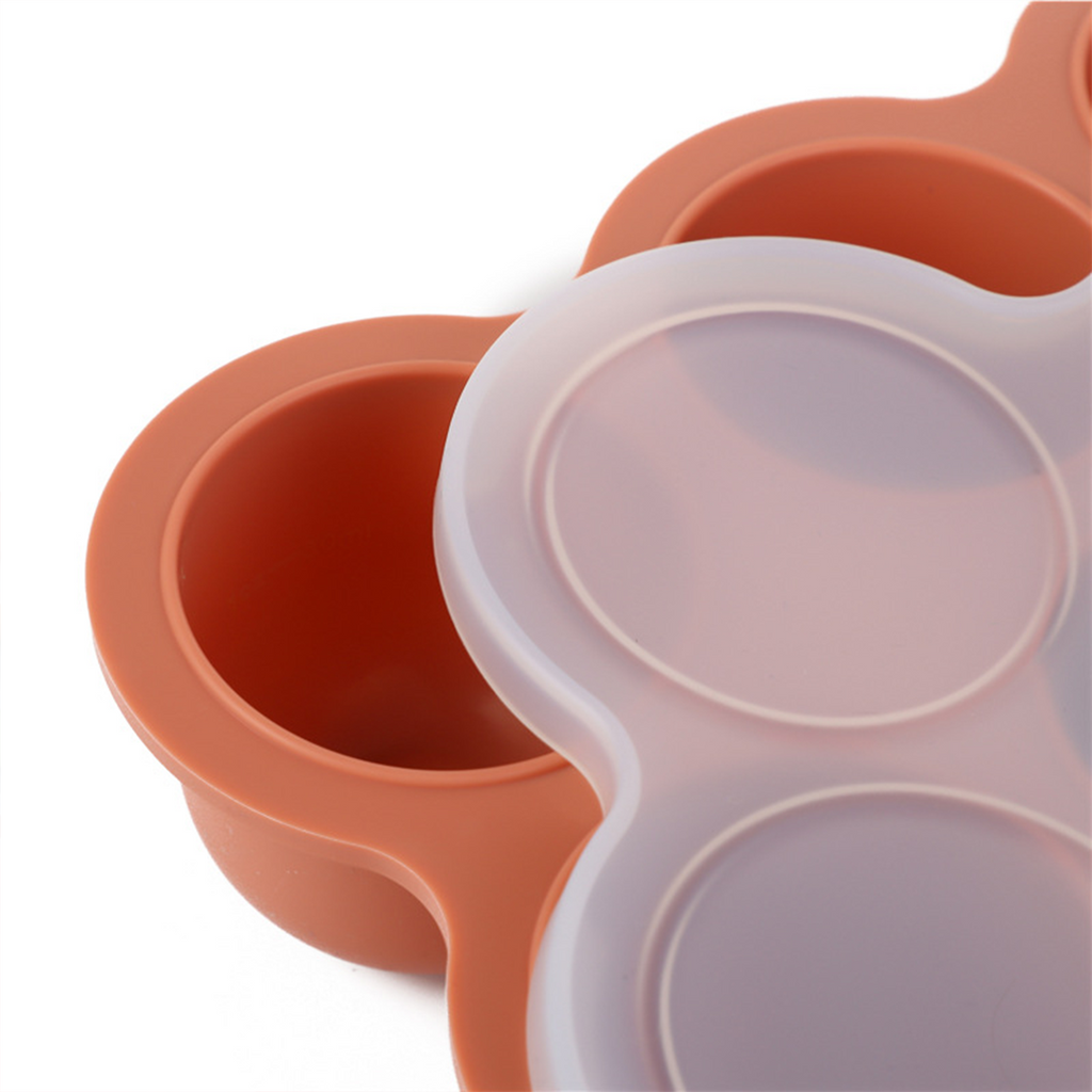 DOTTO - Baby Silicone Food Container Mpasi Tray Cube Cetakan Kaldu Silikon Bayi Freezer Microwave Safe BPA Free