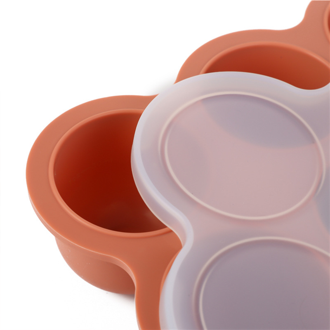DOTTO - Baby Silicone Food Container Mpasi Tray Cube Cetakan Kaldu Silikon Bayi Freezer Microwave Safe BPA Free
