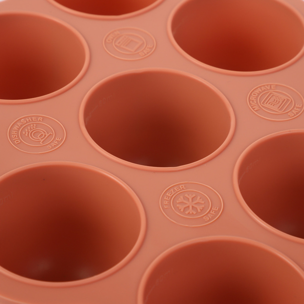 DOTTO - Baby Silicone Food Container Mpasi Tray Cube Cetakan Kaldu Silikon Bayi Freezer Microwave Safe BPA Free