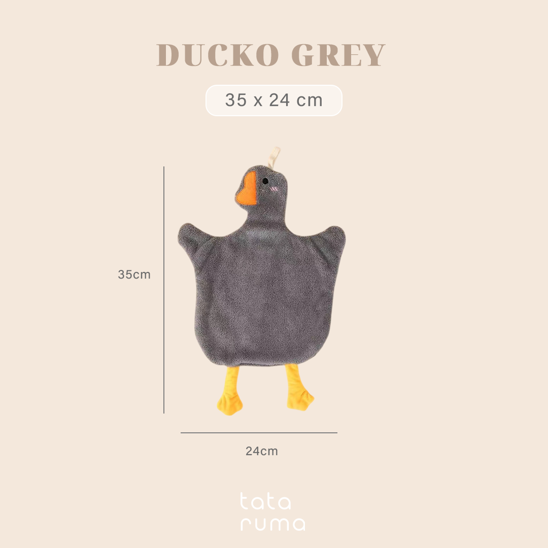 DUCKO - Hand Drying Towel Lap Tangan Bentuk Bebek Gantung