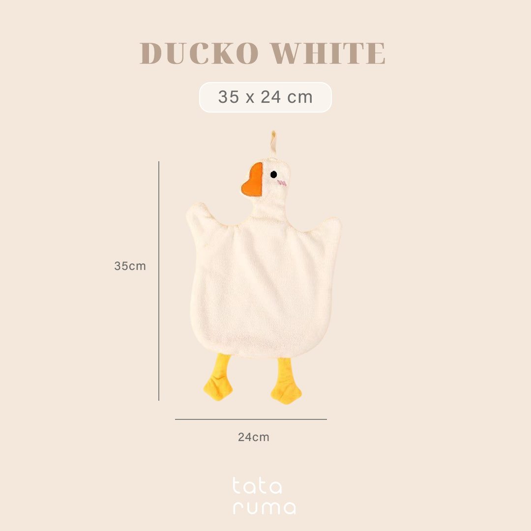 DUCKO - Hand Drying Towel Lap Tangan Bentuk Bebek Gantung