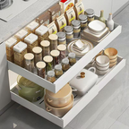 ERIYA  - Laci Tarik Extendable Bisa Diatur Kabinet Dapur Multifungsi