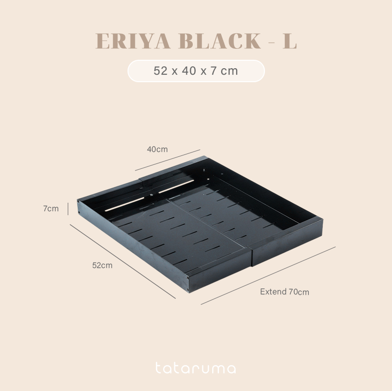 ERIYA  - Laci Tarik Extendable Bisa Diatur Kabinet Dapur Multifungsi