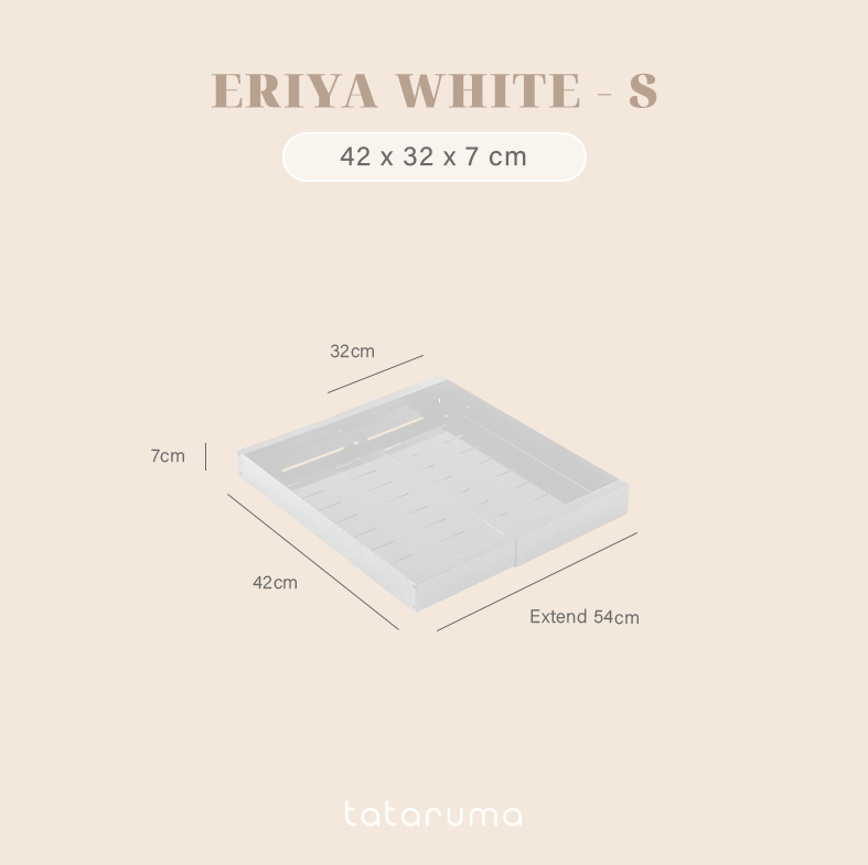 ERIYA  - Laci Tarik Extendable Bisa Diatur Kabinet Dapur Multifungsi