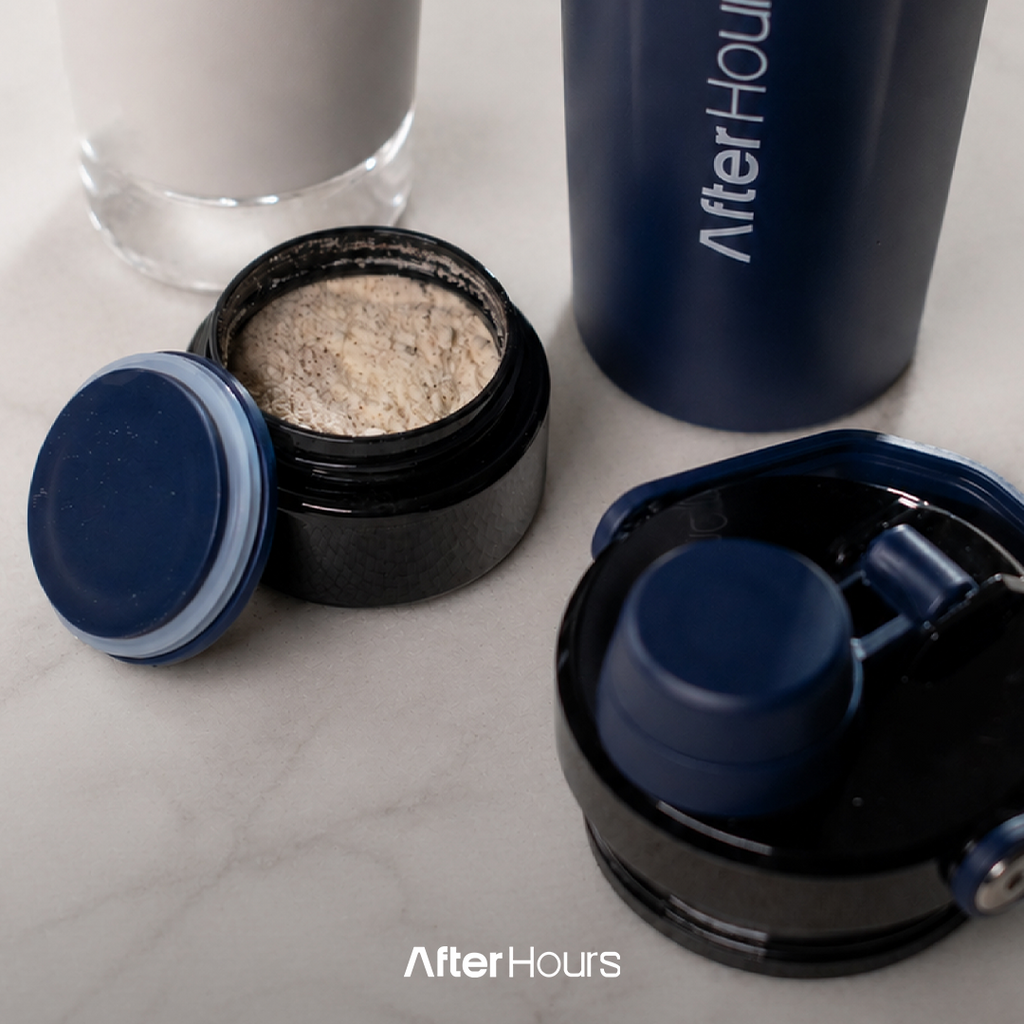 FITZY - Protein Shaker Stainless 304 Kedap Antibocor 500ml Tahan Panas 12 Jam Dingin 24 Jam Botol Steel Vacuum AFTER HOURS