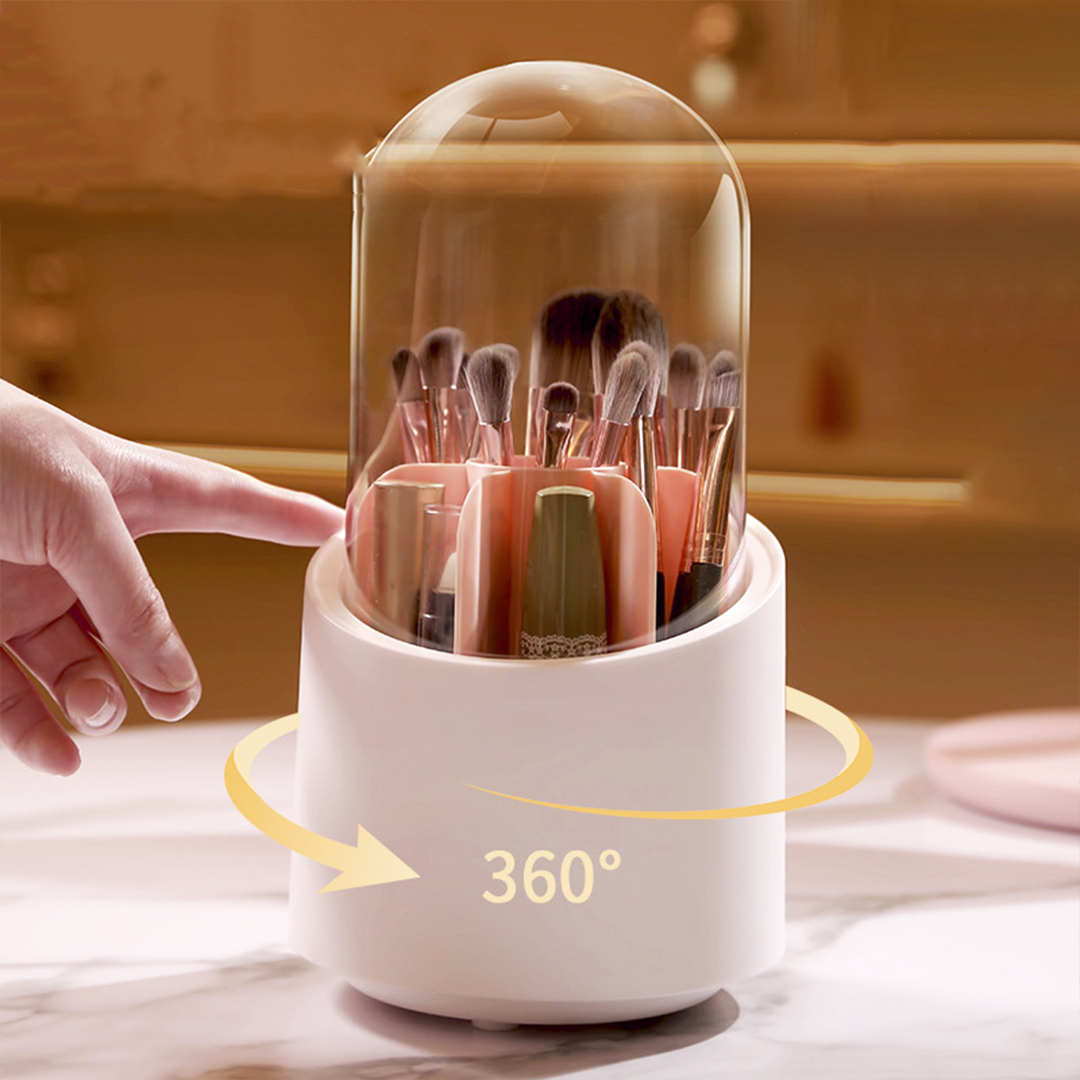 FURI - Tempat Brush Kuas Make Up Holder Putar