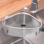 GAMI - Saringan Stainless Sink Wastafel Sudut Segitiga Gantung