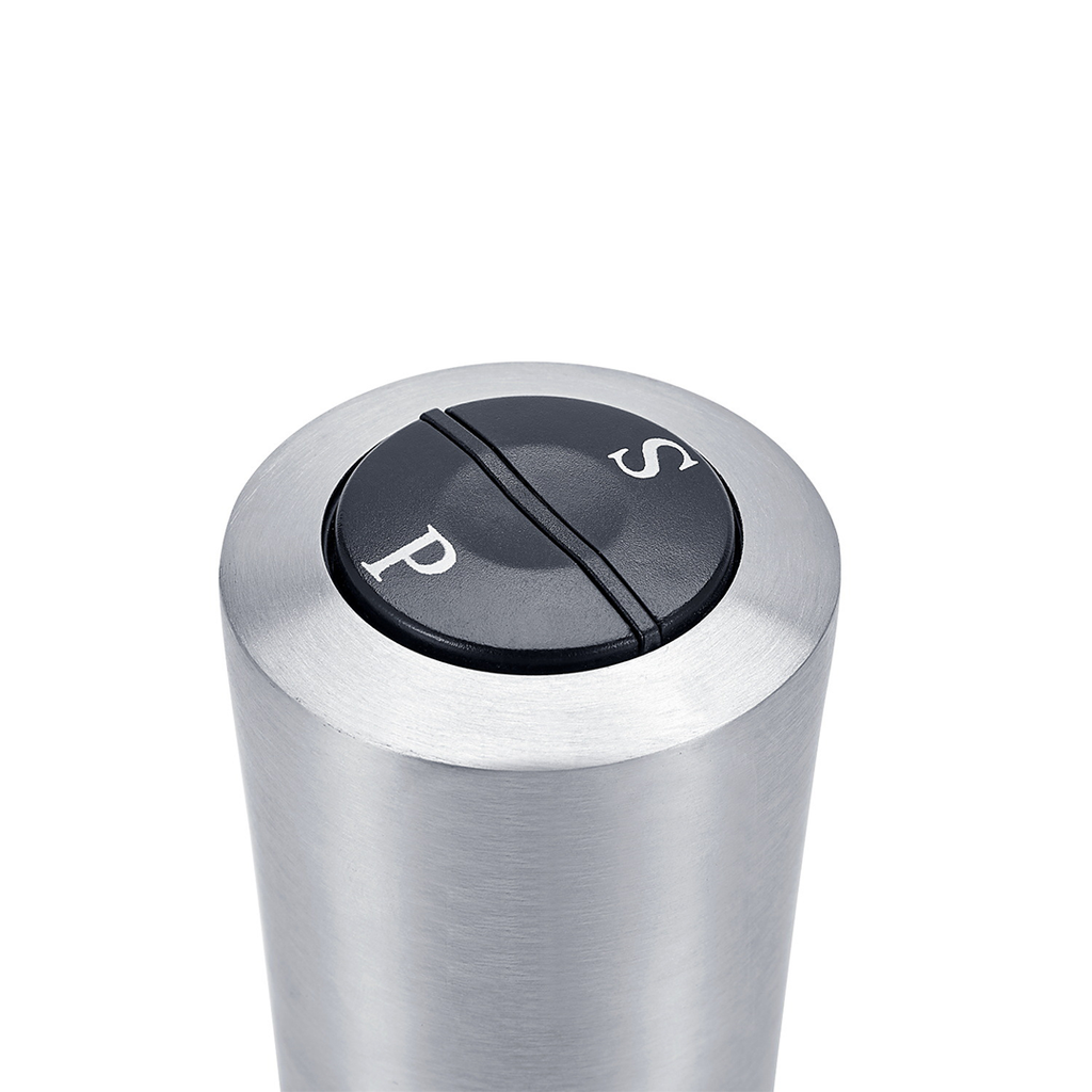 GINDA - Grinder Penggiling Otomatis Elektrik Lada Hitam Garam Salt Pepper Stainless Steel
