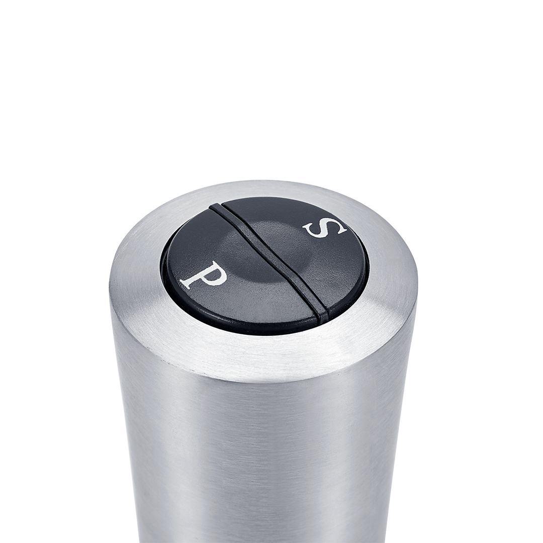 GINDA - Grinder Penggiling Otomatis Elektrik Lada Hitam Garam Salt Pepper Stainless Steel