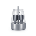 GINDA - Grinder Penggiling Otomatis Elektrik Lada Hitam Garam Salt Pepper Stainless Steel
