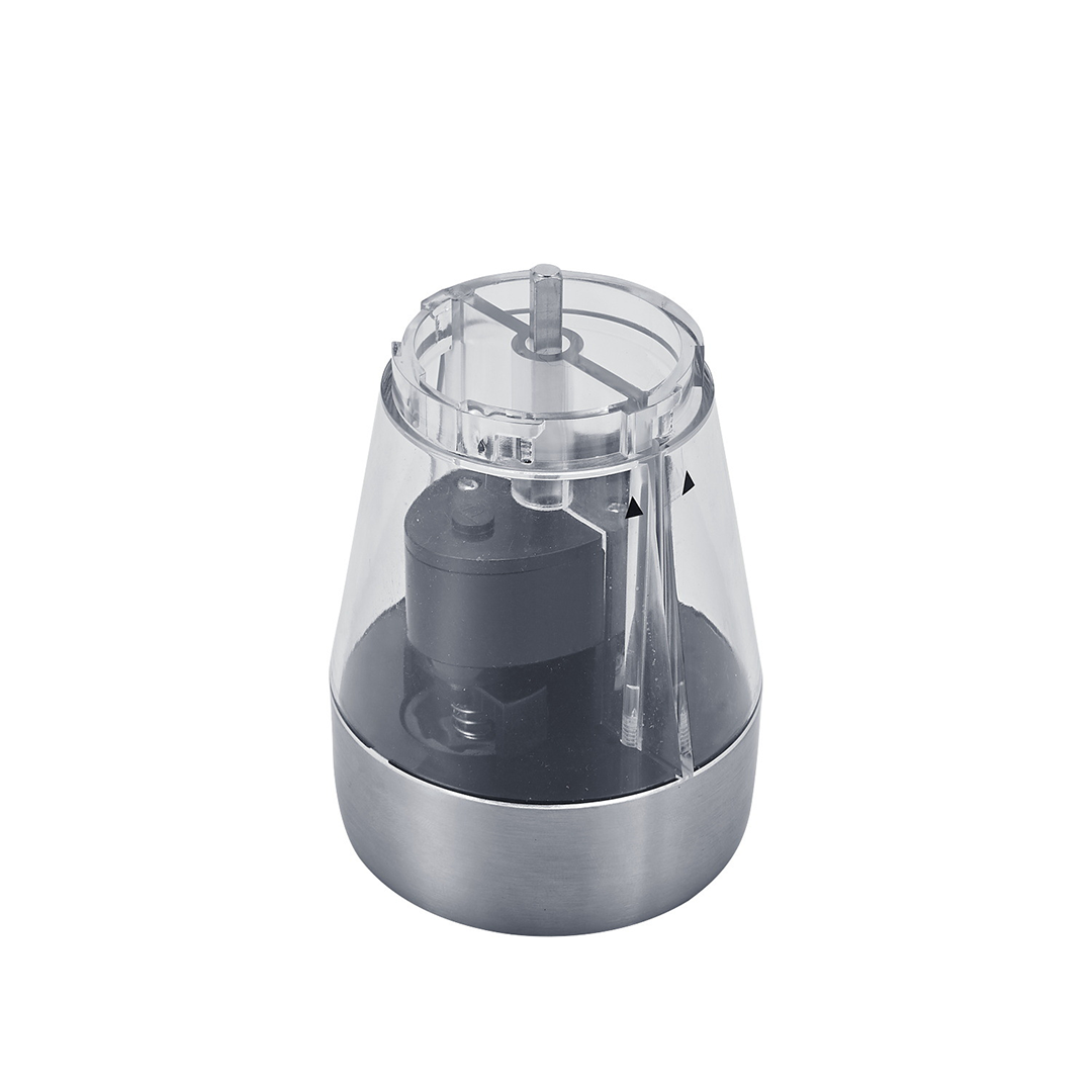 GINDA - Grinder Penggiling Otomatis Elektrik Lada Hitam Garam Salt Pepper Stainless Steel