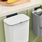 GOMIBAKO - Tempat Sampah Gantung dengan Tutup Tanpa Paku/Bor
