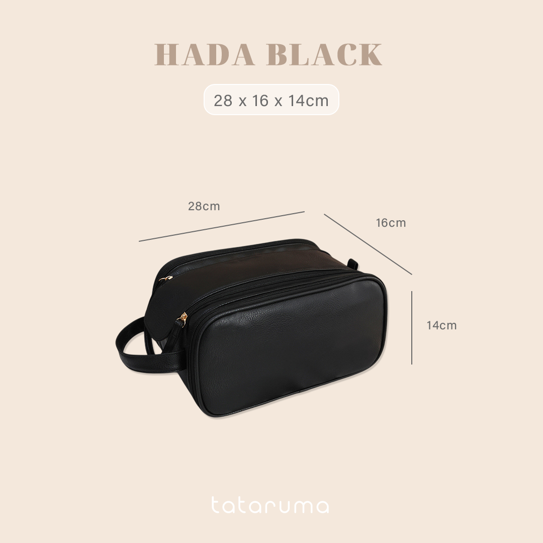 HADA - Pouch Make Up Tas Kosmetik Skincare Storage Bag Traveling Jumbo