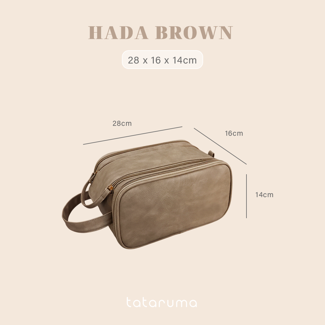 HADA - Pouch Make Up Tas Kosmetik Skincare Storage Bag Traveling Jumbo