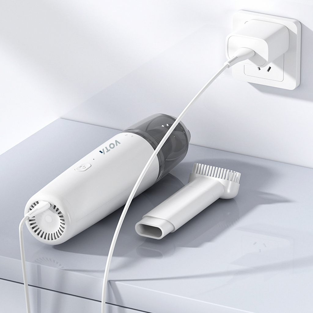 HANDO - Hand Vacuum Penyedot Debu Mini 2in1 Mobil Rumah Sofa Portable
