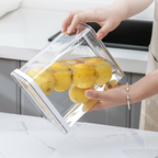 HIKA - Toples Transparan / Clear Storage Jar Kedap Udara Airtight Minimalis
