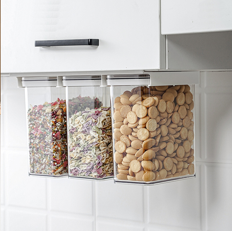 HIKA - Toples Transparan / Clear Storage Jar Kedap Udara Airtight Minimalis