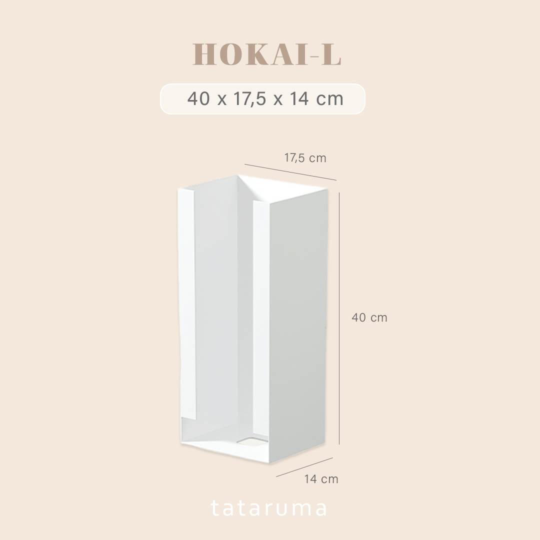 HOKAI - Rak Kotak Vertikal Tempat Penyimpanan Mie Instan/Ramen/Masker/Alat Kantor Susun