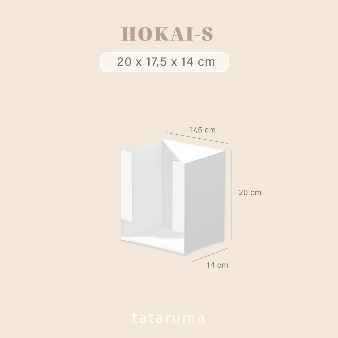 HOKAI - Rak Kotak Vertikal Tempat Penyimpanan Mie Instan/Ramen/Masker/Alat Kantor Susun