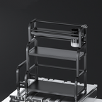 HOZAN  - Rak Dapur Tingkat Multifungsi Kitchen Rack Susun Bumbu Pisau Talenan Display