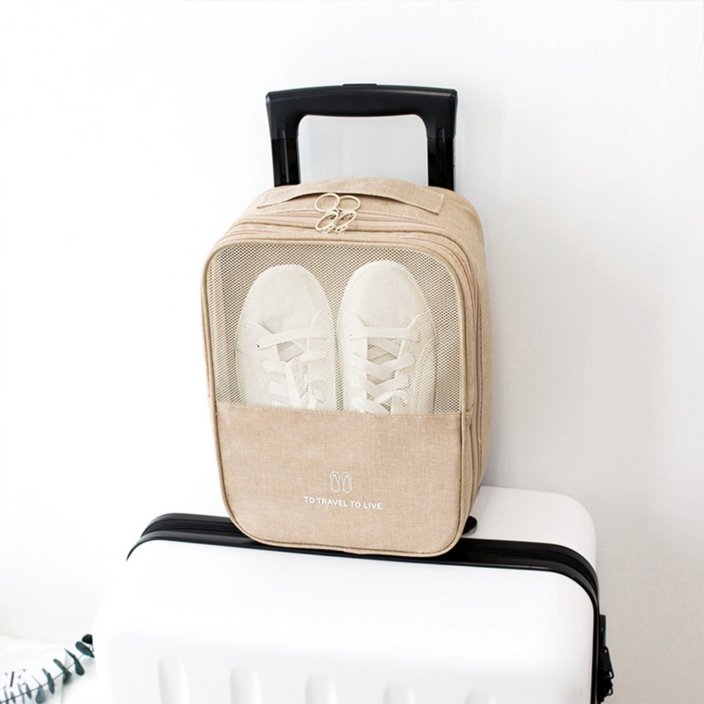 HUGGU - Tas Sepatu 3 in 1 Travel Tahan Air Waterproof