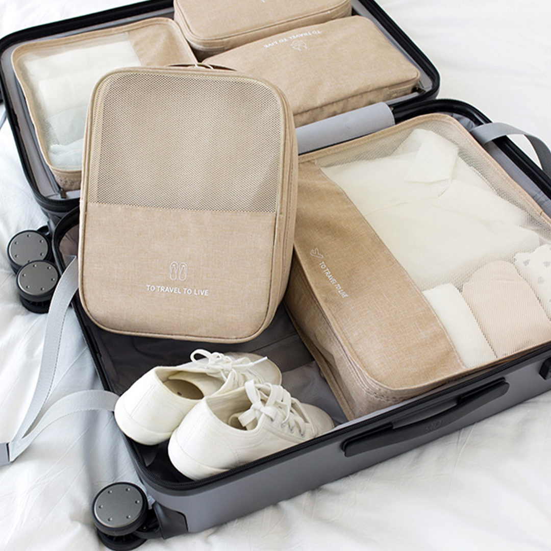 HUGGU - Tas Sepatu 3 in 1 Travel Tahan Air Waterproof