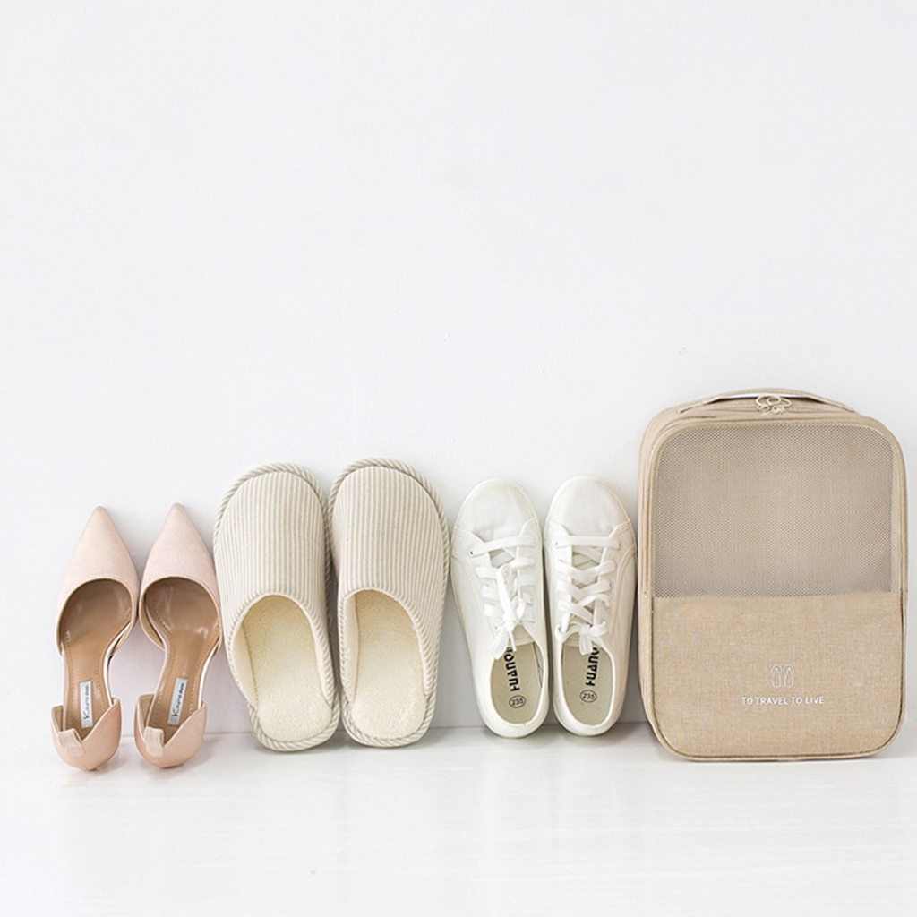 HUGGU - Tas Sepatu 3 in 1 Travel Tahan Air Waterproof